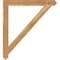 Ekena Millwork Traditional Arts & Crafts Rough Sawn Bracket, Western Red Cedar, 4"W x 40"D x 44"H BKT04X40X44TRA03RWR - alternate 2